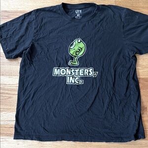 Disney/Pixar Black ‘Monsters Inc’  T-Shirt (XL)